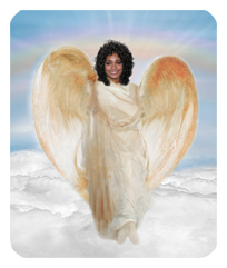 Angel (AA) Clouds Blue